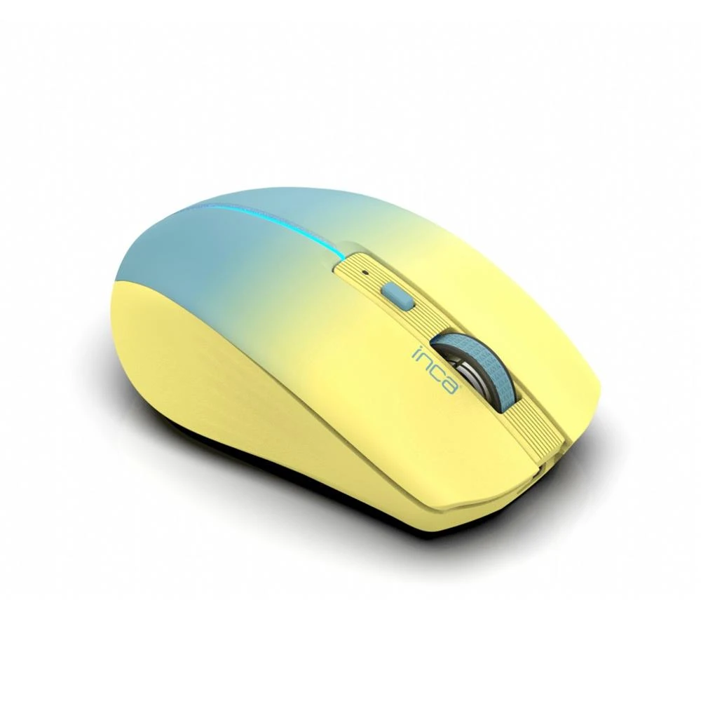 INCA IWM-511RS SARI ŞARJLI SESSİZ OPTİK KABLOSUZ MOUSE