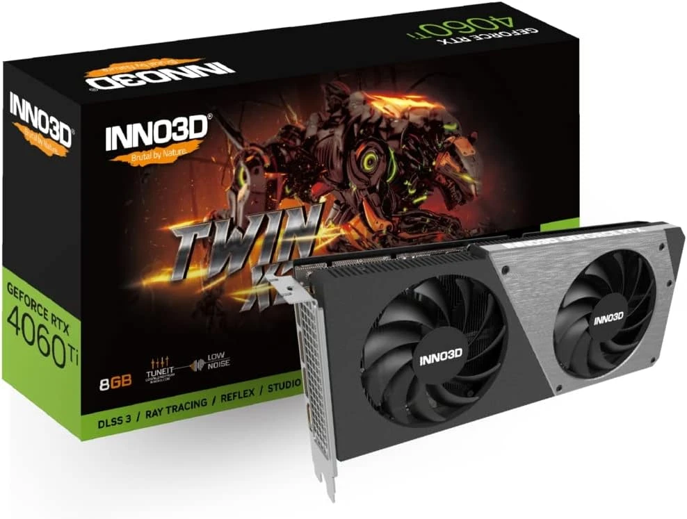 INNO3D GEFORCE RTX 4060 TWİN X2 V2 8GB GDDR6 DLSS 3