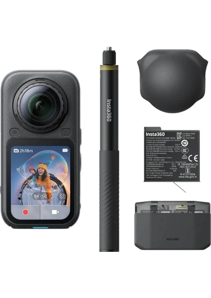 Insta360 X6 Aksiyon Kamerası - Essentials Kit