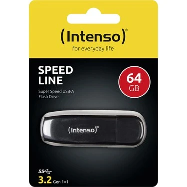 INTENSO SPEED LİNE 3533490 64 GB USB 3.2 FLASH BELLEK
