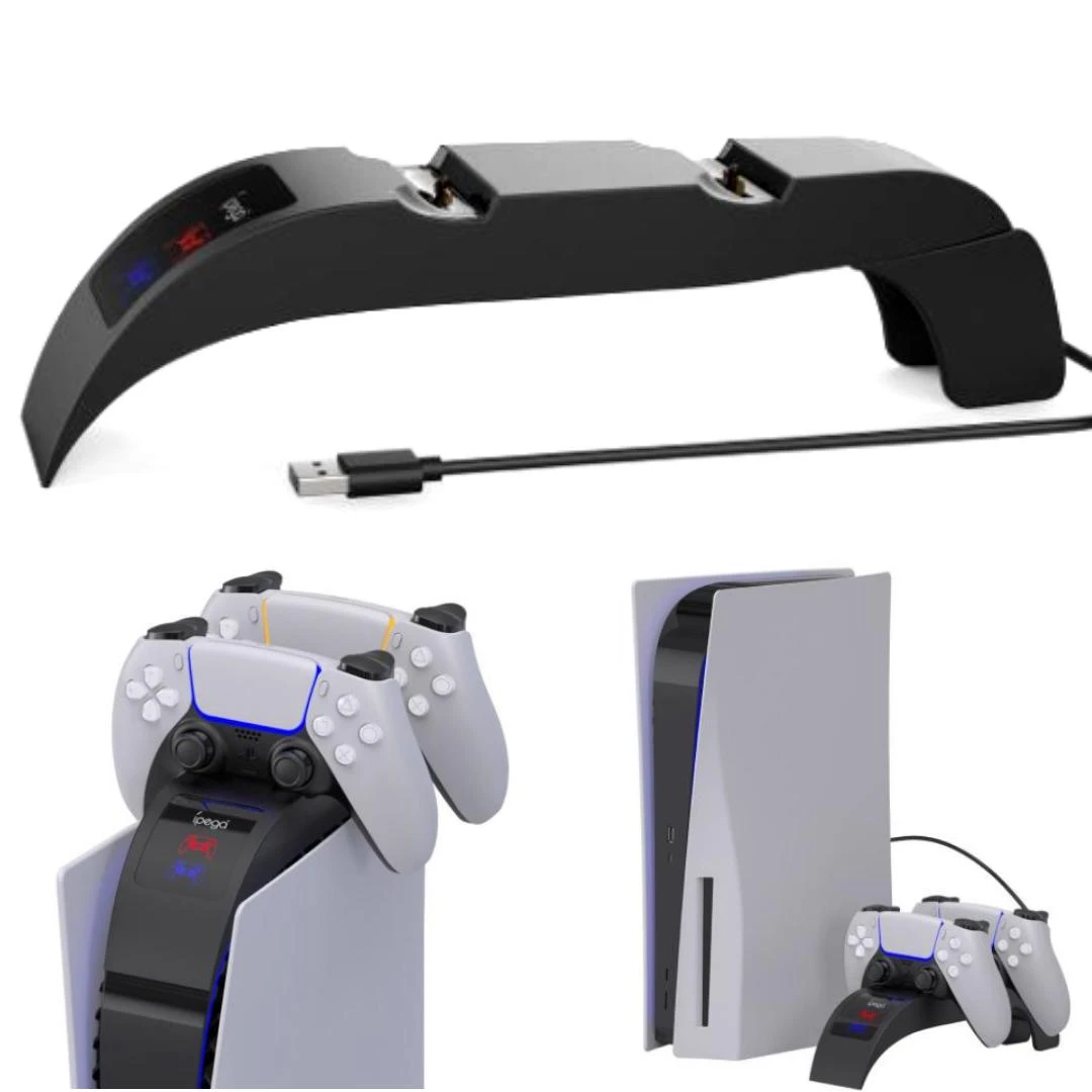 ipega Ps5 Dualsense Şarj Istasyonu Led Göstergeli Şarj Standı