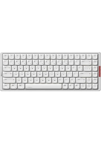 IQUNIX MQ80 Moonlight Silver RGB Kablosuz Hotswap Mekanik Gaming Klavye