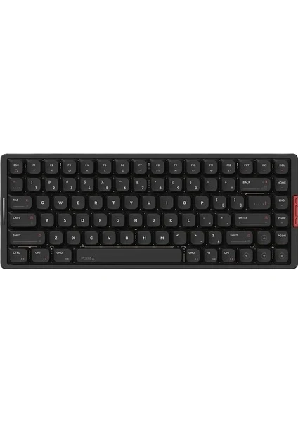 IQUNIX MQ80 Shadow Black RGB Kablosuz Hotswap Mekanik Gaming Klavye