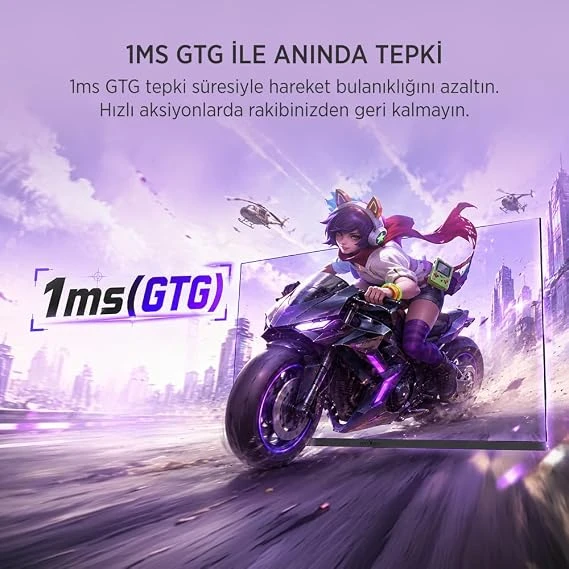 James Donkey Velor Q60 27″ 210Hz 1Ms GTG Fast IPS QHD 2K 10 Bit Gaming Monitör