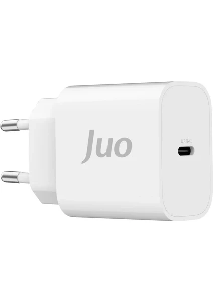 Juo 35W GaN USB Type-C Şarj Cihazı iPhone & Android & iPad Uyumlu PD Hızlı Şarj Aleti