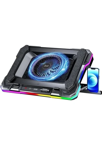 Juo Yeti RGB Fanlı USB 2.0 14"-19" Laptop Soğutucu
