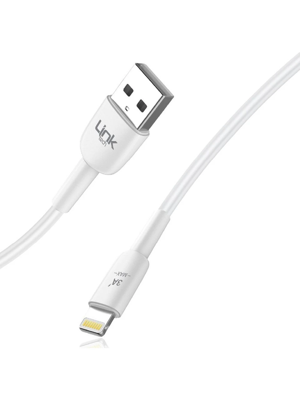 K606 SAFE 2M 3A USB-A LİGHTNİNG ŞARJ KABLOSU