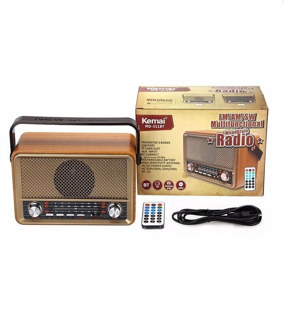 KEMAİ MD-511BT FM AM SW NOSTALJİK RADYO