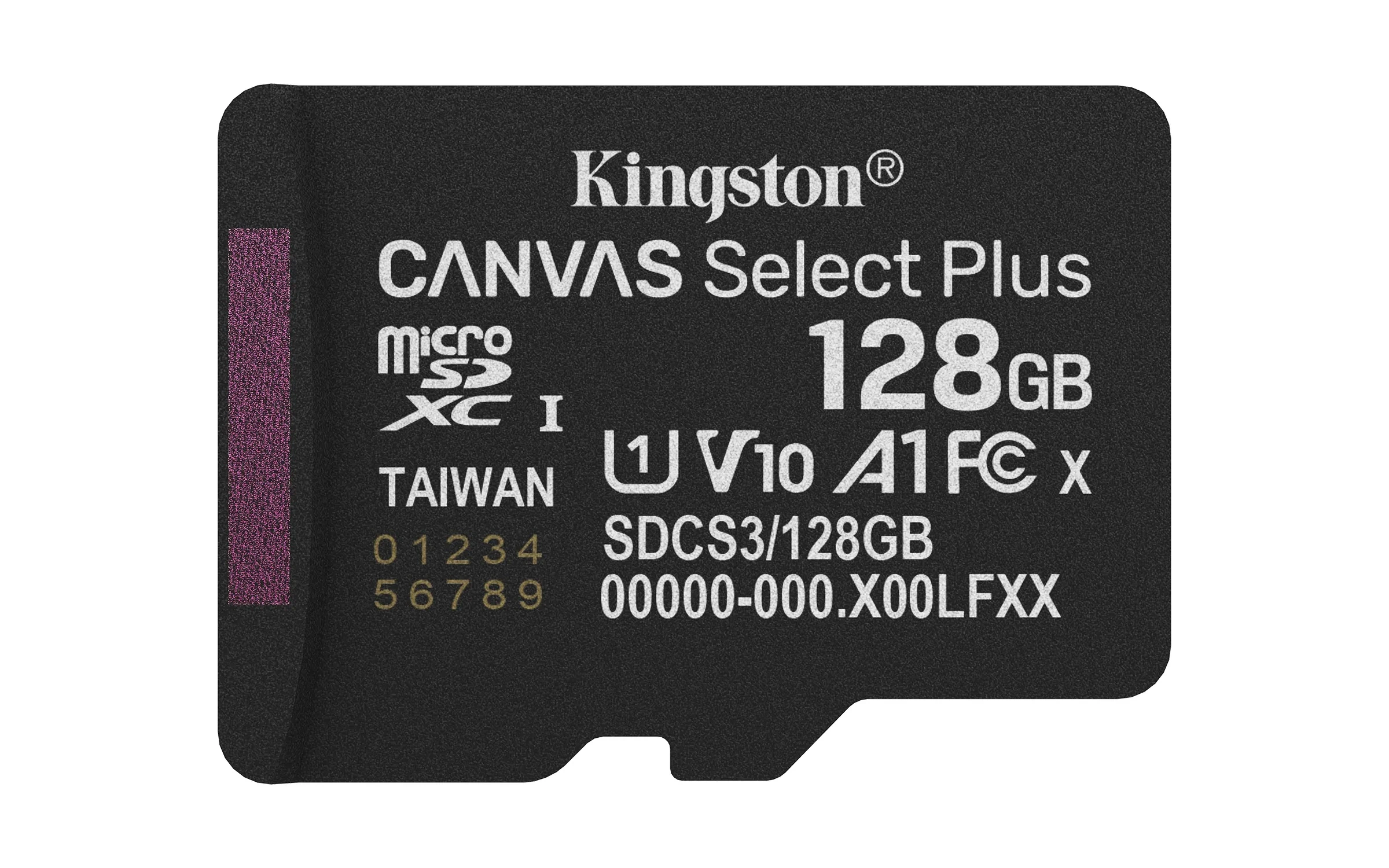Kingston Canvas Select Plus SDCS3/128GB Class 10 UHS-I U1 A1 V10 128 GB Micro SD Kart