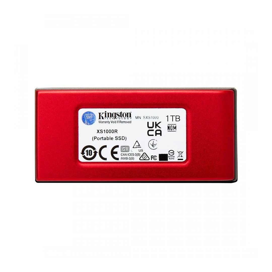 KİNGSTON XS1000 SXS1000R/1000G USB 3.2 1 TB KIRMIZI TAŞINABİLİR SSD