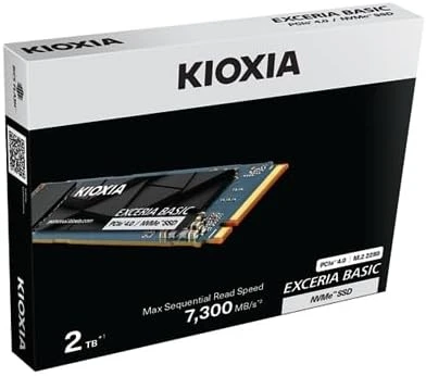 Kioxia Exceria Basic LSF10Z002TG8 PCI-Express 4.0 2 TB M.2 SSD