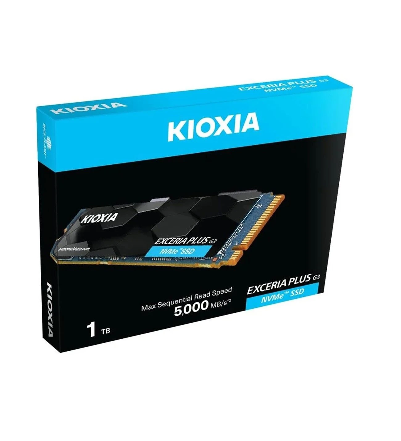 KIOXIA PCIe M2 1TB Exceia Plus G3 NV 3D 5000/3900 Dahili SSD