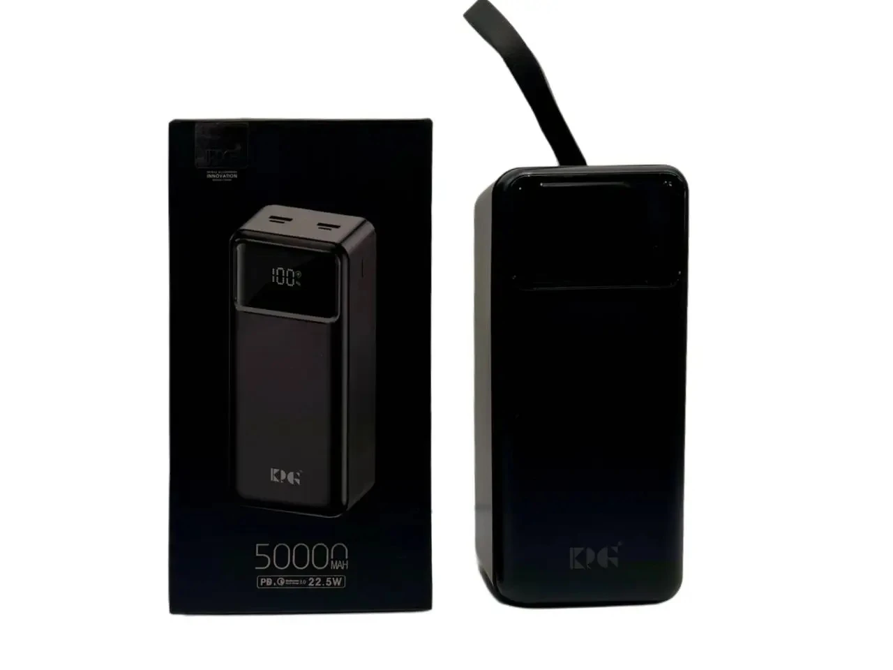 KPG Power PD-50 Powerbank PD 3.0 22.5W 50.000 mAh Siyah