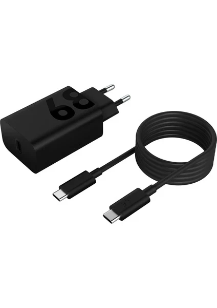 Lenovo ZG38C05739 Duvar Şarj Cihazı 68W Siyah