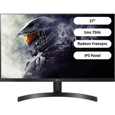 LG 27 1Ms 75Hz (HDMI) Radeon FreeSync IPS FHD Monitör 27ML60MP-B