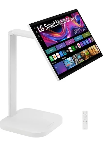 LG 31.5SWİNG 32U889SA-W 5MS 4K UHD IPS TEKERLEKLİ STANDLI DOKUNMATİK MONİTÖR