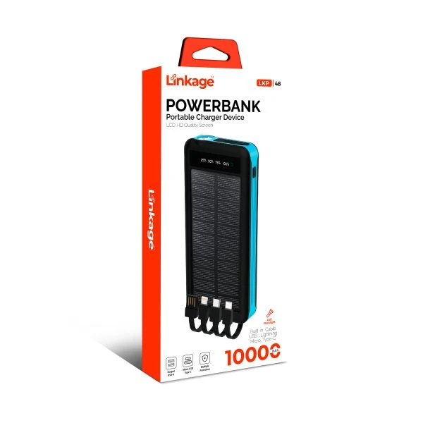 Linkage 10.000 mAh Taşınabilir Hızlı Şarj Aleti/Powerbank LKP-48