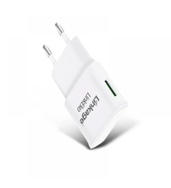 LİNKAGE BEYAZ RENK 10 WATT 2A ÇIKIŞ ŞARJ ALETİ LKC-22