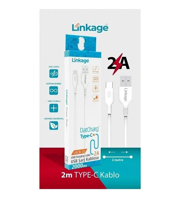 LINKAGE LKCB-10 2M USB TYPE C KABLO