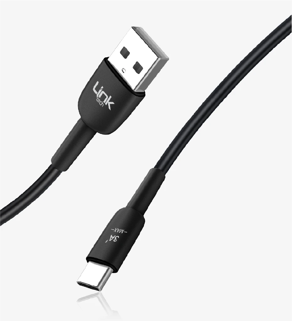 LİNKTECH K602 SAFE 3A TYPE-C USB ŞARJ KABLOSU