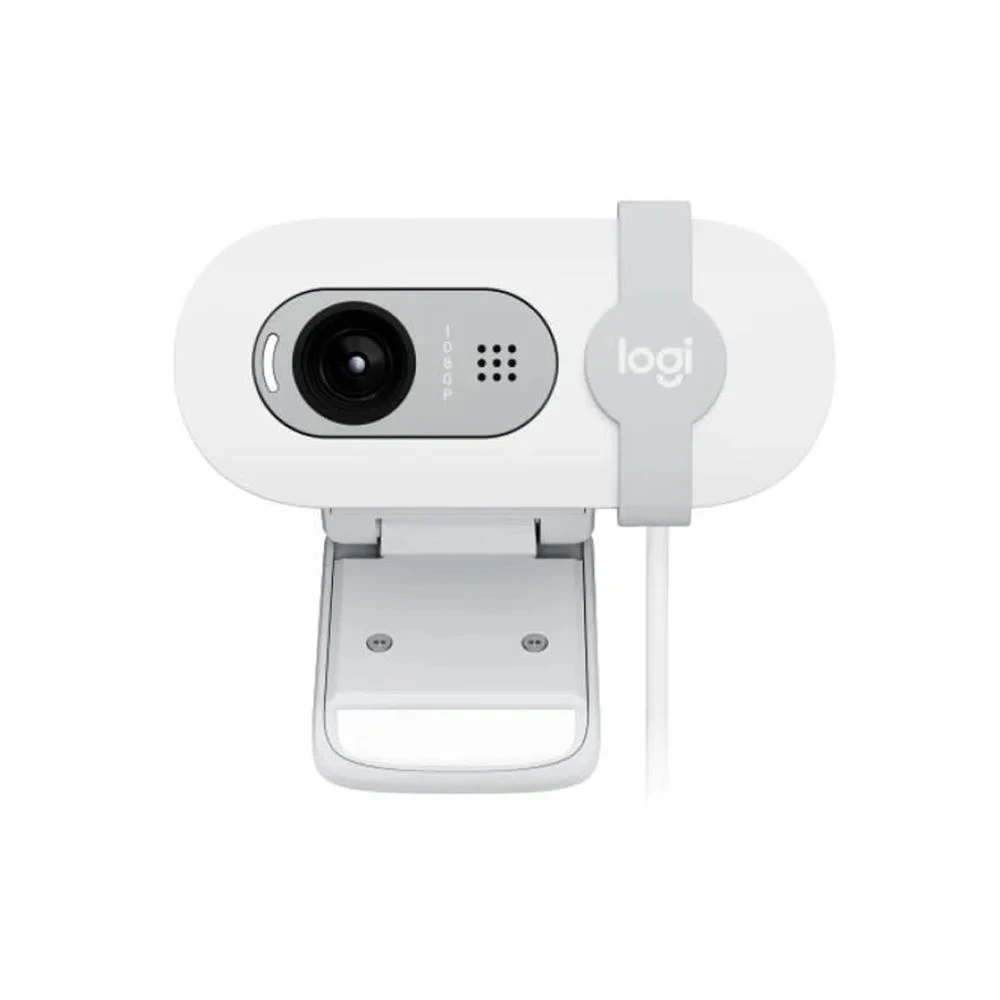 Logitech Brio 100 Beyaz Full HD 1080P Mikrofonlu Webcam