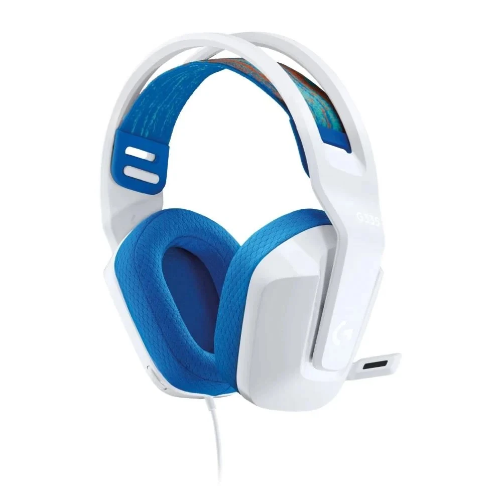 Logitech G335 Beyaz Kablolu Kulak Üstü Oyuncu Kulaklığı