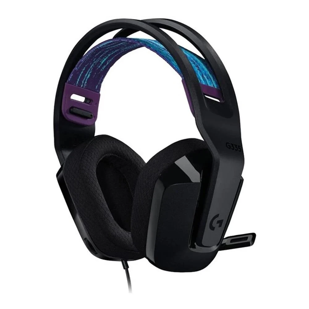Logitech G335 Siyah Kablolu Kulak Üstü Oyuncu Kulaklığı