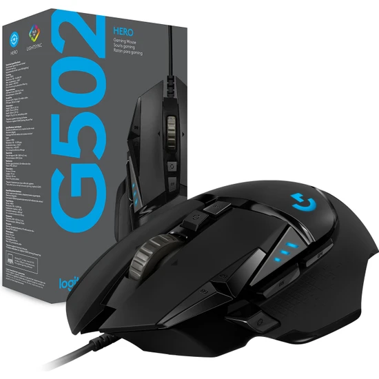 Logitech G502 910-005471 Hero Optik Kablolu Oyuncu Mouse