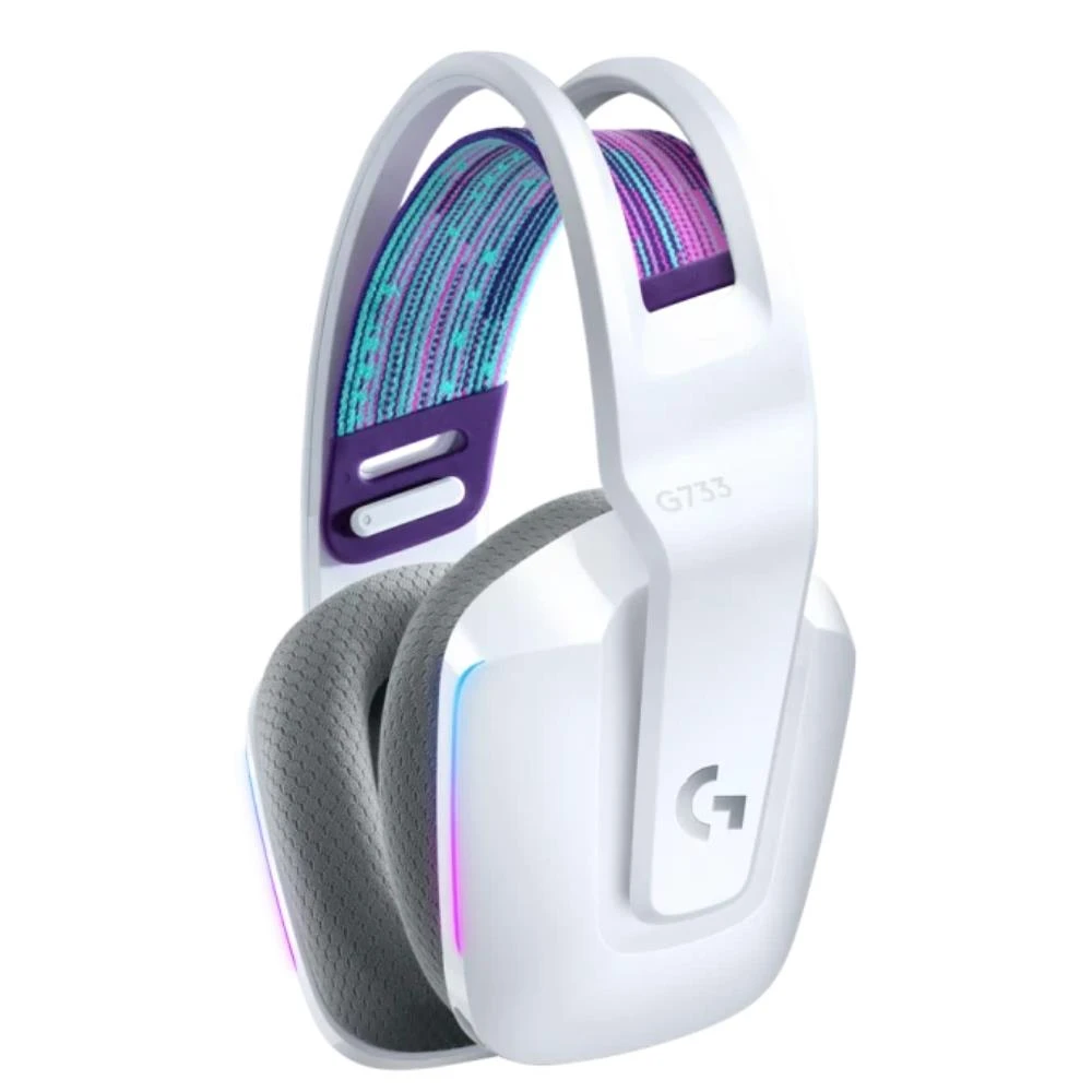 LOGITECH G G733 LightSpeed RGB Kablosuz 7.1 Surround Ses Oyuncu Kulaklığı Beyaz