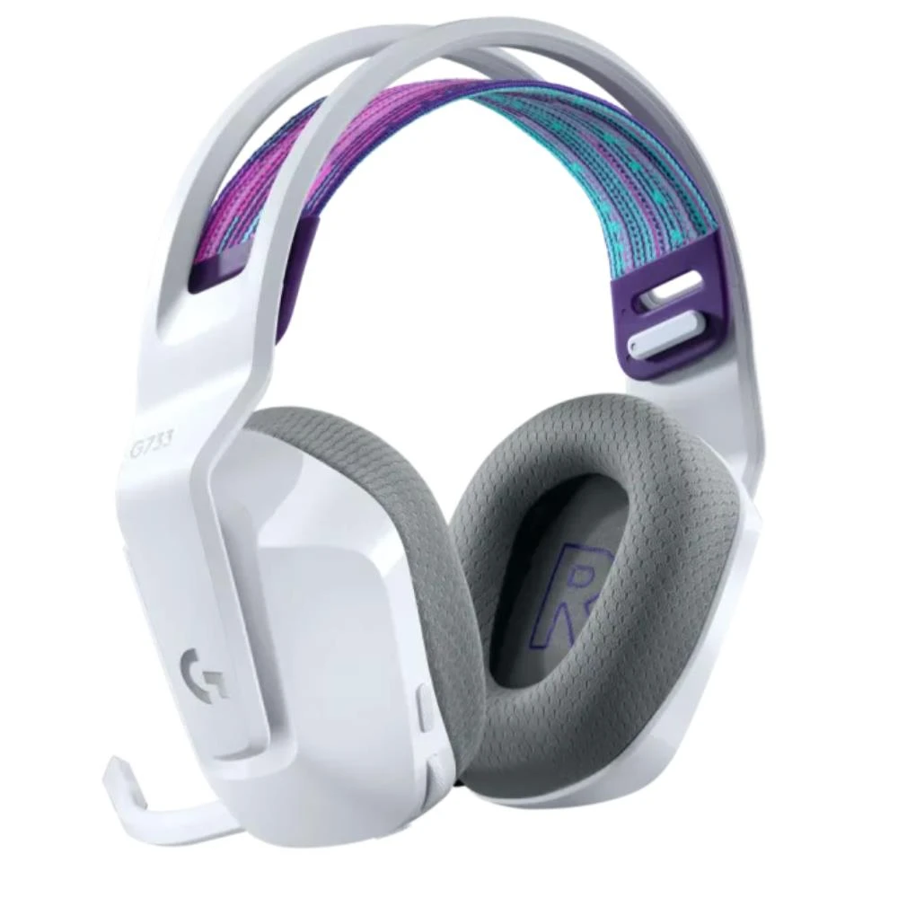LOGITECH G G733 LightSpeed RGB Kablosuz 7.1 Surround Ses Oyuncu Kulaklığı Beyaz