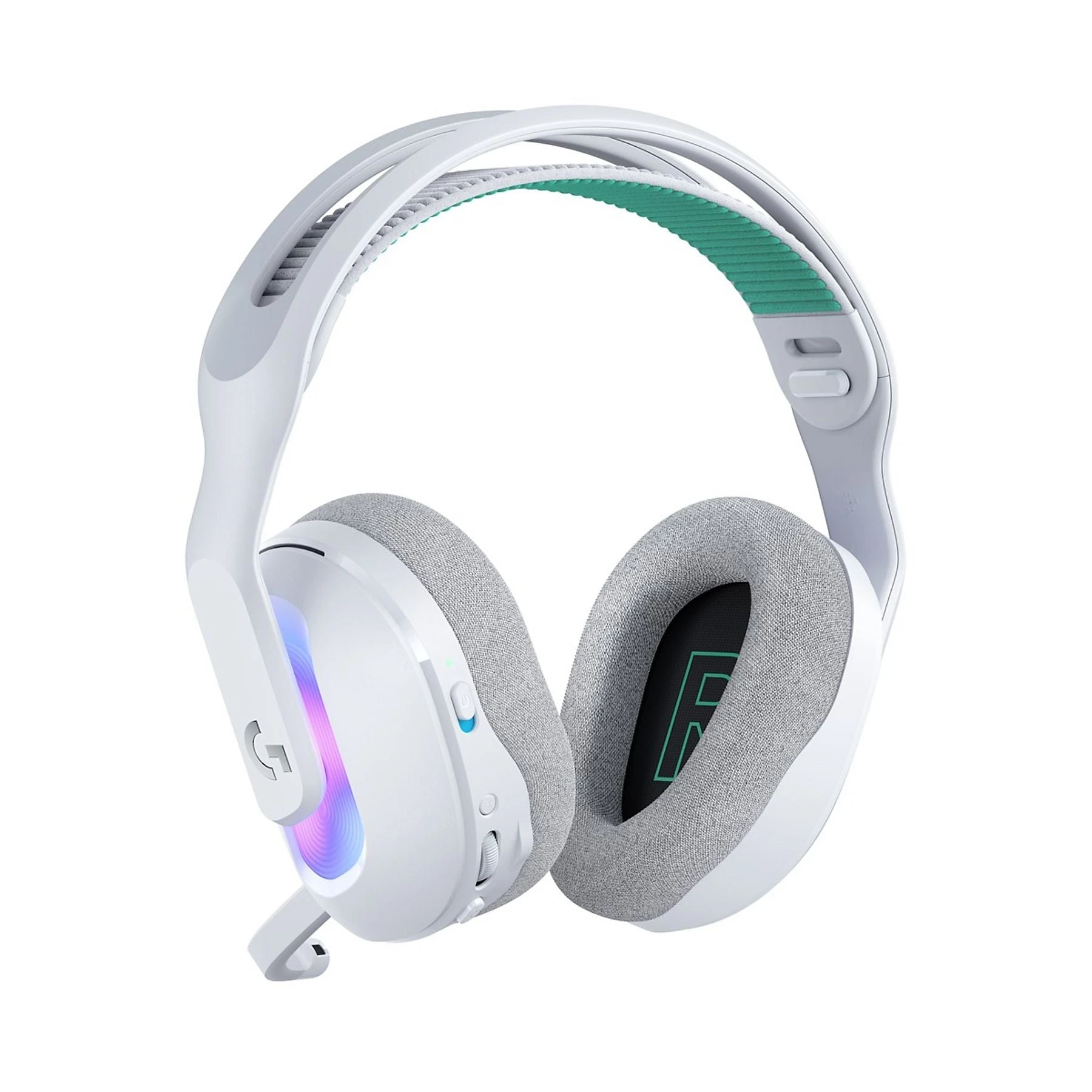 Logitech G522 Lightspeed Beyaz RGB Kablolu/Kablosuz Kulak Üstü Oyuncu Kulaklığı