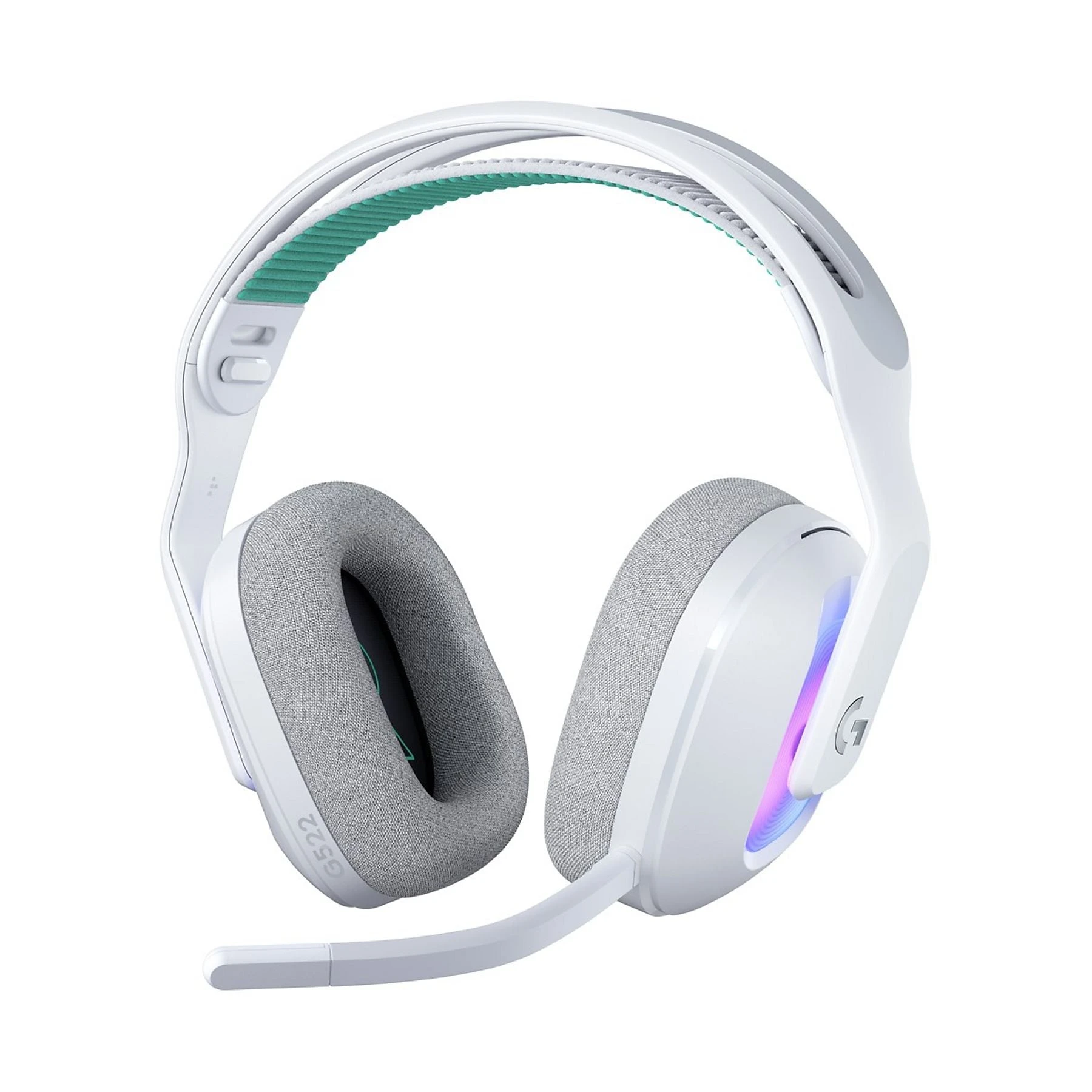 Logitech G522 Lightspeed Beyaz RGB Kablolu/Kablosuz Kulak Üstü Oyuncu Kulaklığı