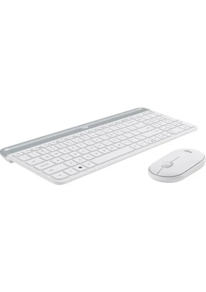 Logitech MK470 920-009436 Beyaz Kablosuz Klavye Mouse Seti