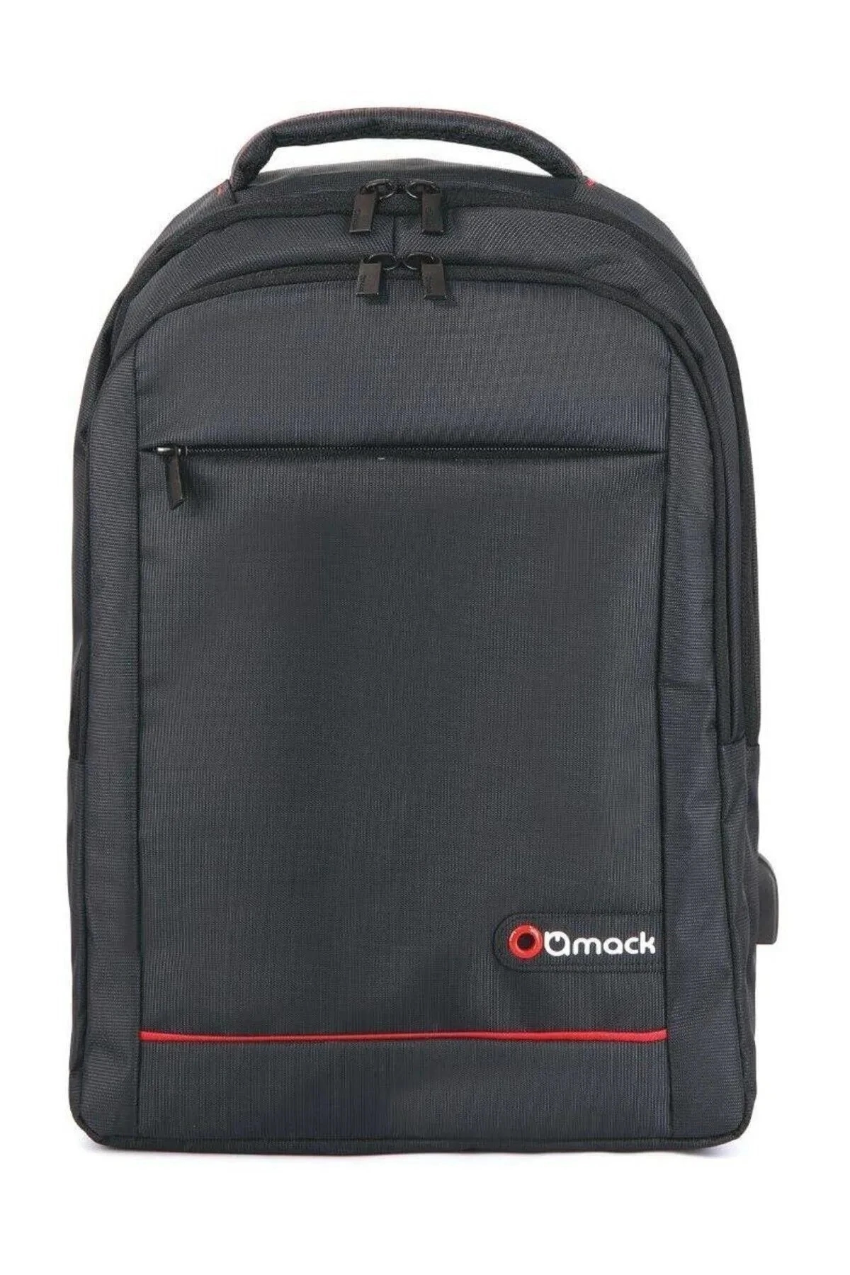 MACK MCC-007 17.3" OFFİCE USB GİRİŞLİ NOTEBOOK SIRT ÇANTASI SİYAH