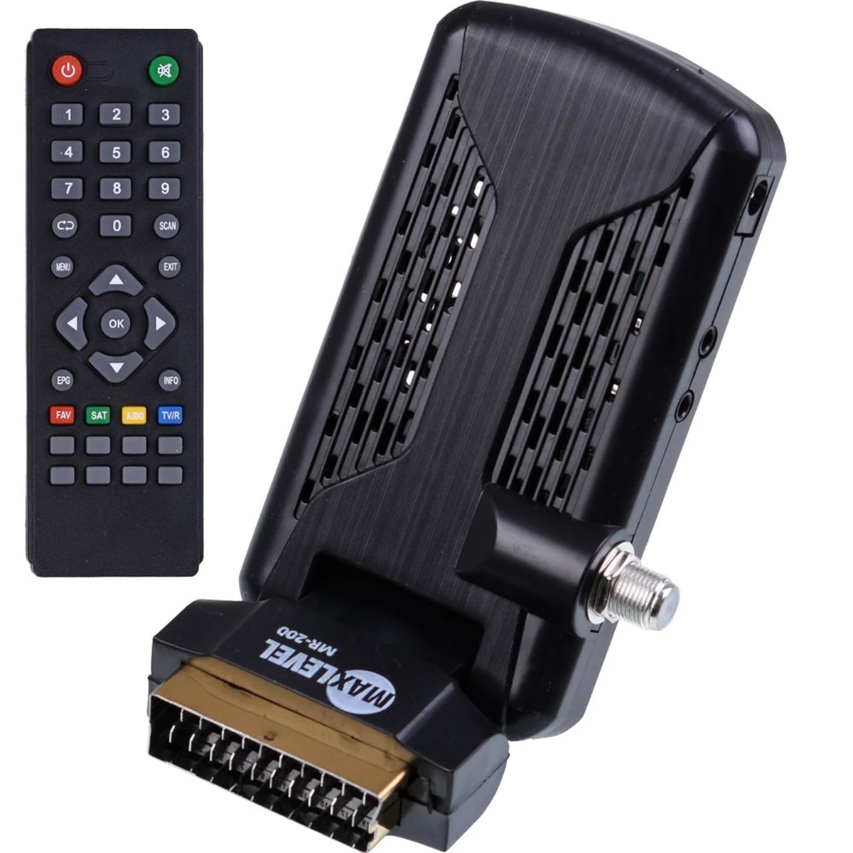 MAX LEVEL MR-200 MİNİ SCART UYDU ALICISI