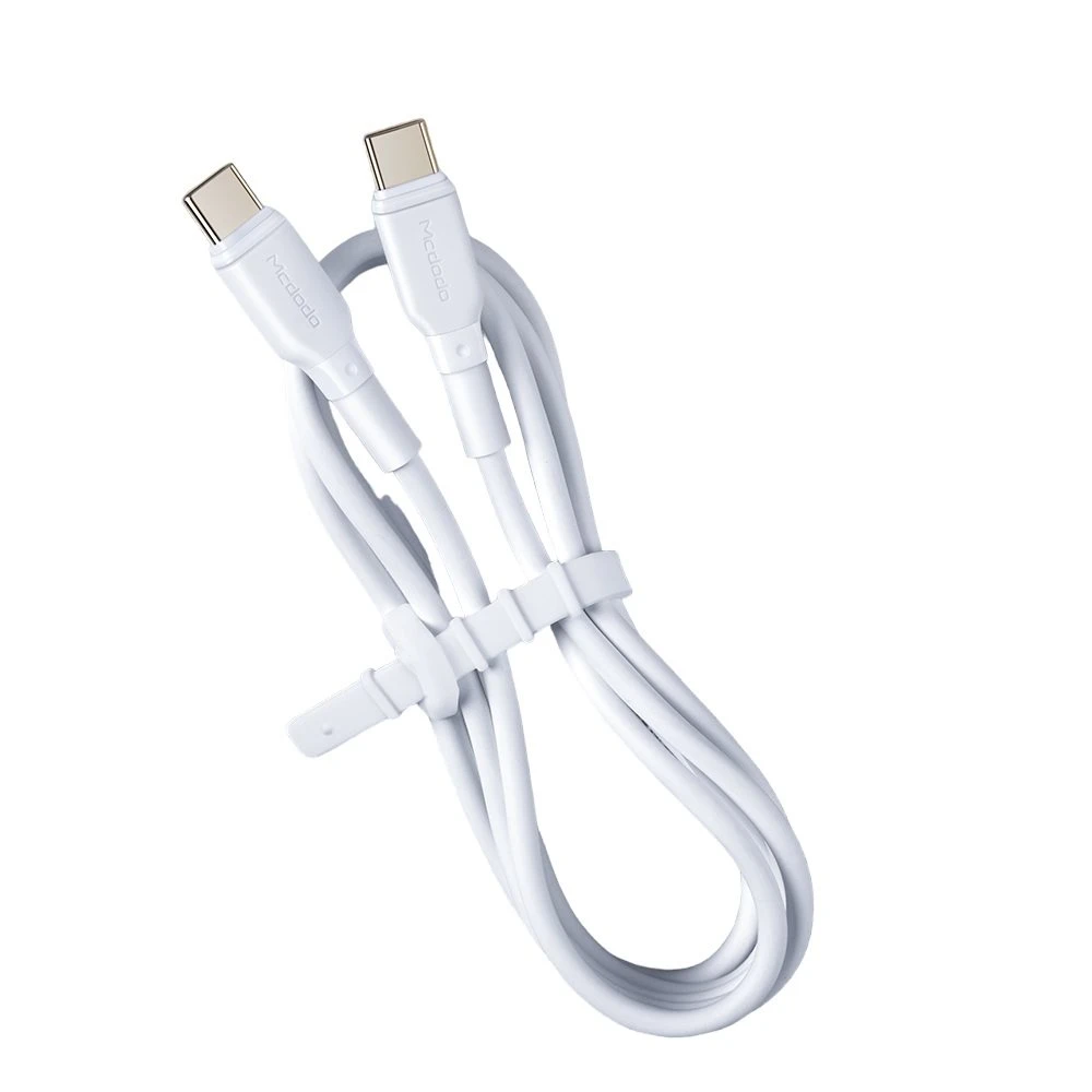 MCDODO 100W TYPEC TYPEC MACBOOK HIZLI ŞARJ KABLOSU 5A CA-8350 BEYAZ