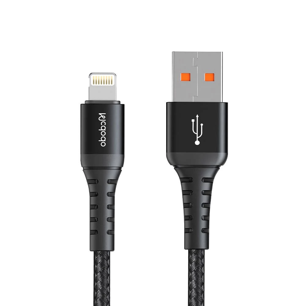 MCDODO CA-2261 İPHONE HIZLI DATA-ŞARJ KABLO 3A 1MT - SİYAH