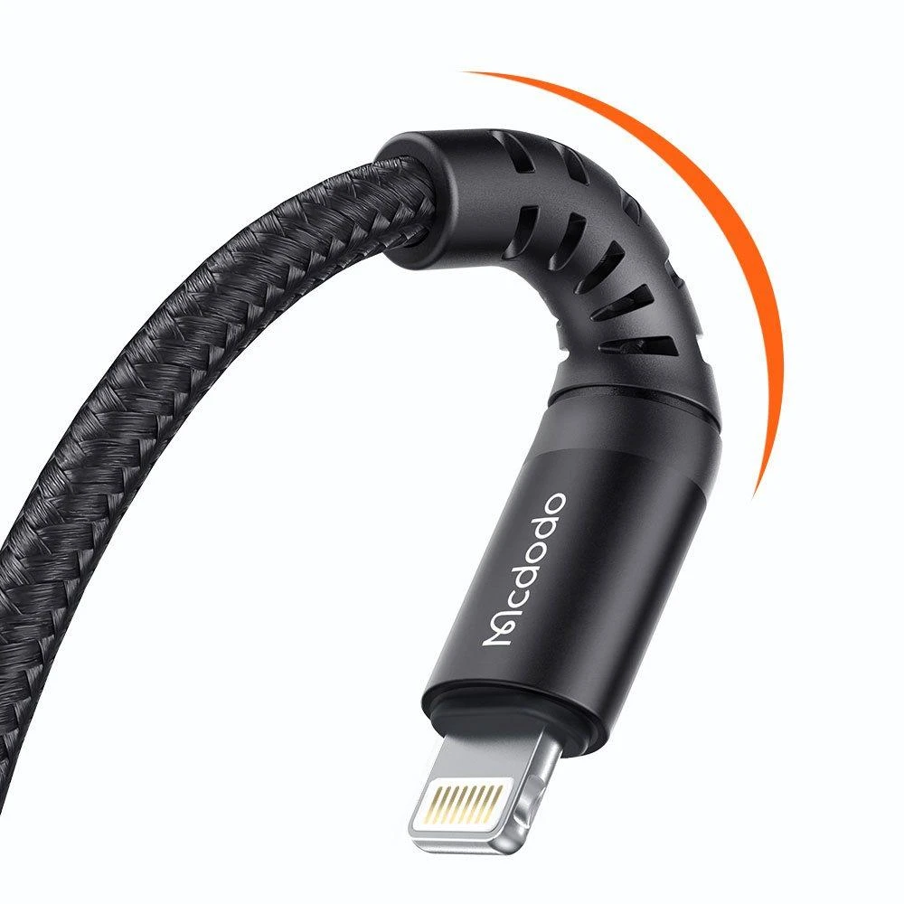 MCDODO CA-2261 İPHONE HIZLI DATA-ŞARJ KABLO 3A 1MT - SİYAH