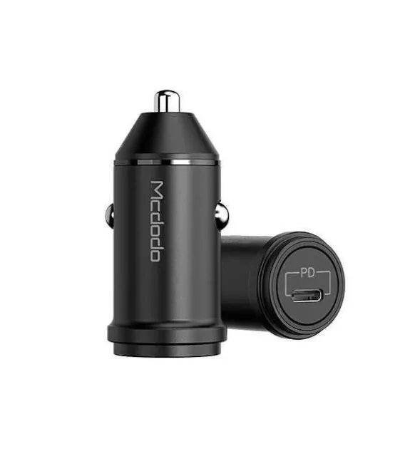 MCDODO CC-7490 ARAÇ ŞARJ ADAPTÖRÜ 20W TYPE-C PD ÇIKIŞ SİYAH