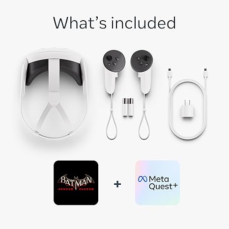 Meta Quest 3S 512 GB Sanal Gerçeklik Gözlüğü + Batman Arkham Oyunu