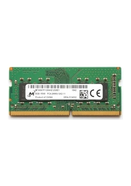 Micron 8 GB 2666 MHz CL19 MTA8ATF1G64HZ-2G6E1 DDR4 Ram (Kutusuz)