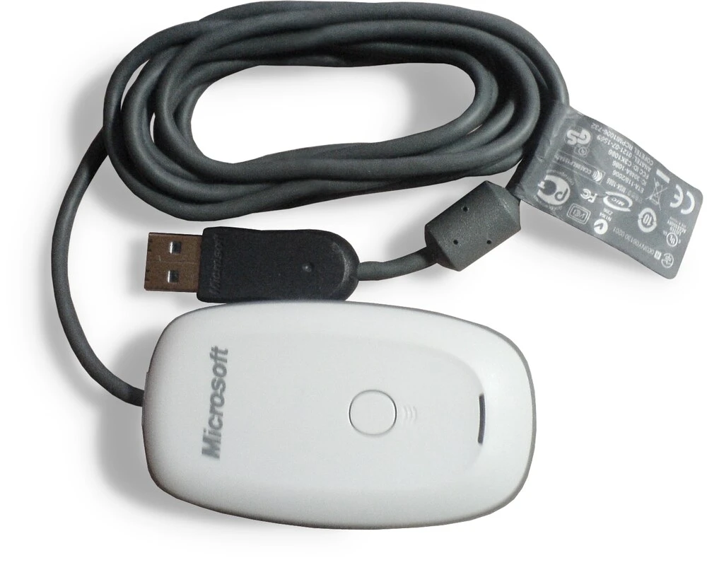 Microsoft Xbox 360 PC Wireless Receiver Kablosuz Alıcı Kol Aparat
