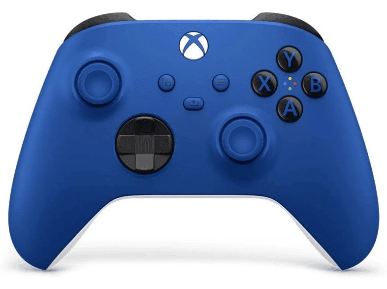 MICROSOFT XBOX KABLOSUZ OYUN KUMANDASI SHOCK BLUE  MİCROSOFT GARANTİLİ