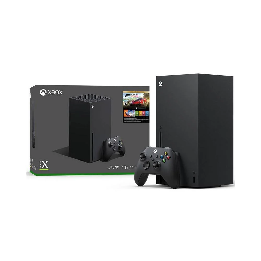 MİCROSOFT XBOX SERİES X OYUN KONSOLU + FORZA HORİZON 5 PREMİUM EDITION  MİCROSOFT TÜRKİYE GARANTİLİ
