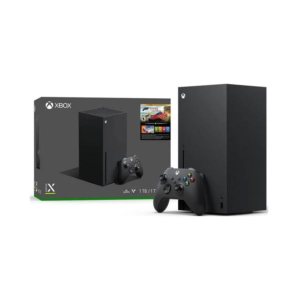 MİCROSOFT XBOX SERİES X OYUN KONSOLU + FORZA HORİZON 5 PREMİUM EDITION İTHALATÇI GARANTİLİ