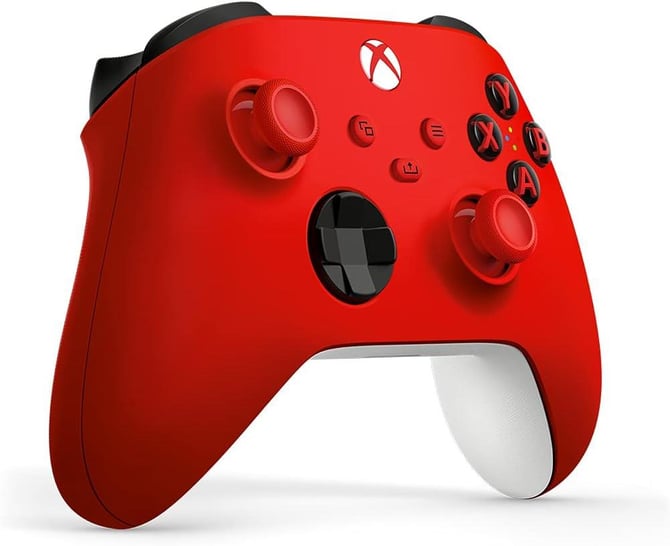 Microsoft Xbox Series 9. Nesil Kırmızı Kablosuz Oyun Kolu