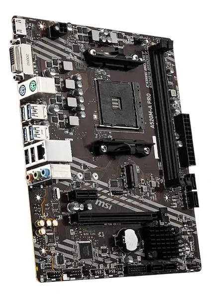 MSI A520M Pro AMD AM4 DDR4 Micro ATX Anakart
