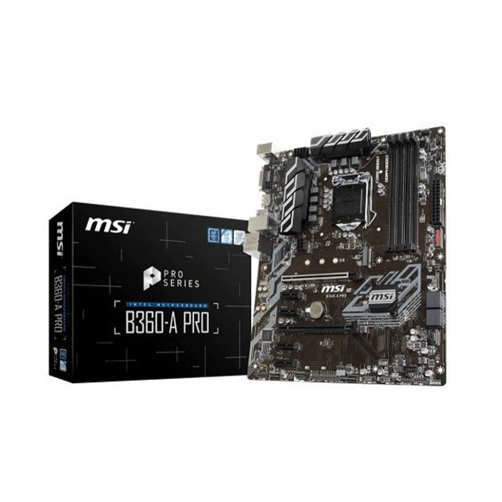 MSI B360-A PRO INTEL B360 SOKET 1151 DDR4 2666 M.2 ANAKART