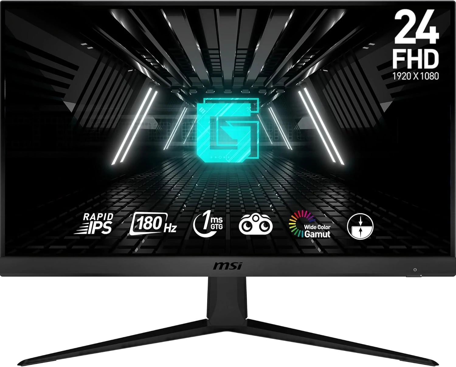 MSI G2412F 24 İNÇ 180HZ 1MS FULL HD ADAPTİVE SYNC RAPİD IPS GAMİNG MONİTÖR