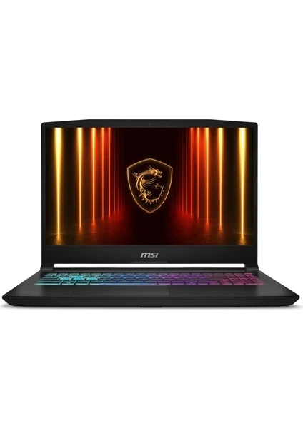MSI KATANA 15 HX B14WGK-068XTR Intel Core i7 14650HX 16GB 1TB SSD RTX5070 Freedos 15.6" QHD 165Hz Taşınabilir Bilgisayar